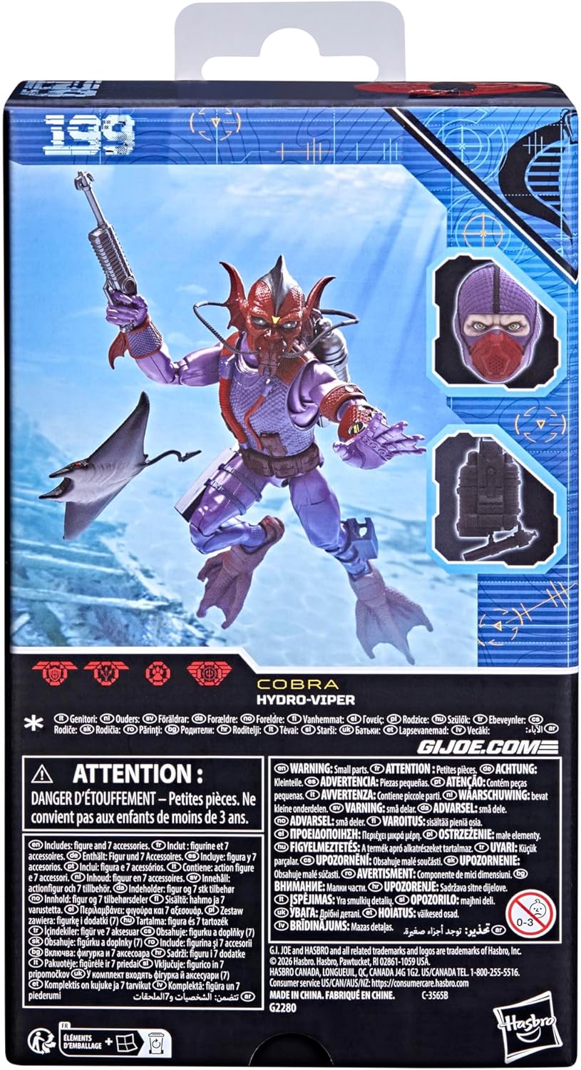 G.I. Joe Classified Series Cobra Hydro-Viper(199)の画像