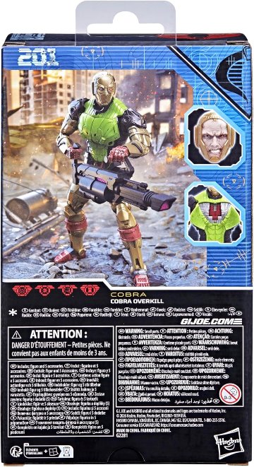 G.I. Joe Classified Series Cobra Cobra Overkill(201)の画像
