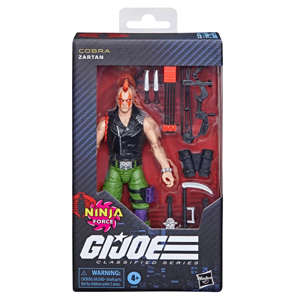 【限定】 G.I. Joe Classified Series Cobra Ninja Force Zartan(192)の画像