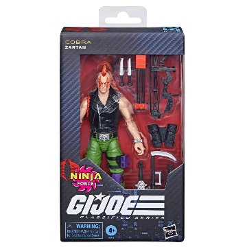 【限定】 G.I. Joe Classified Series Cobra Ninja Force Zartan(192)の画像