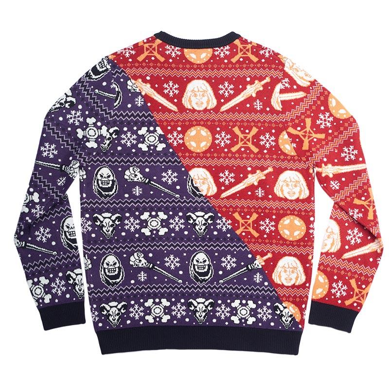 Masters of the Universe He-Man vs Skeletor Ugly Sweater画像