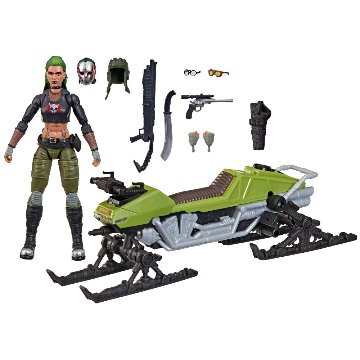 【限定】 G.I. Joe Classified Series Zanya and Dreadnok Chameleon (Swamp Skier) Vehicle(194)の画像