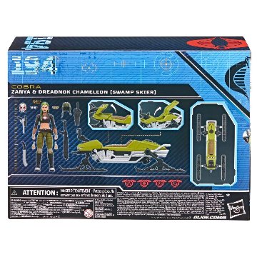 【限定】 G.I. Joe Classified Series Zanya and Dreadnok Chameleon (Swamp Skier) Vehicle(194)の画像