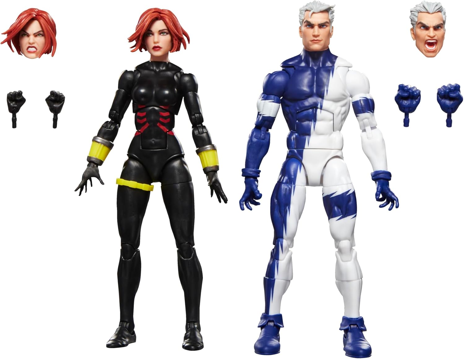 Marvel Legends Avengers Black Widow and Quicksilverの画像