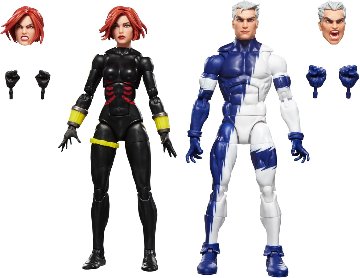 Marvel Legends Avengers Black Widow and Quicksilverの画像