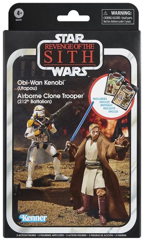 【限定】 Star Wars TVC Obi-Wan Kenobi(Utapau) & Airborne Clone Trooper(212th Battalion)の画像
