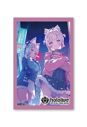 hololive OFFICIAL CARD GAME オフィシャルホロカスリーブ vol.46「FUWAMOCO」の画像