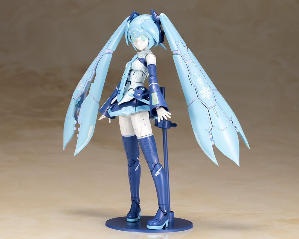 フレームアームズ フレームアーティスト 雪ミクの画像