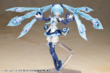 フレームアームズ フレームアーティスト 雪ミクの画像