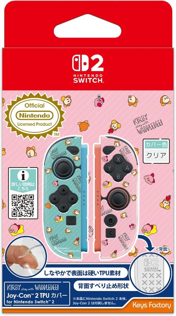 カービィ play with ワドルディ Joy-Con 2 TPUカバー for Nintendo Switch 2の画像