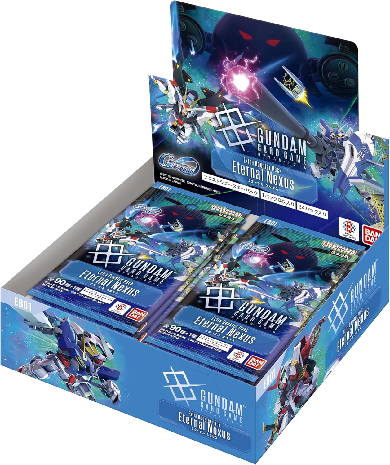 【BOX販売】 ガンダムカードゲーム エクストラブースター SDガンダム ジージェネレーション エターナル Eternal Nexus EB01の画像