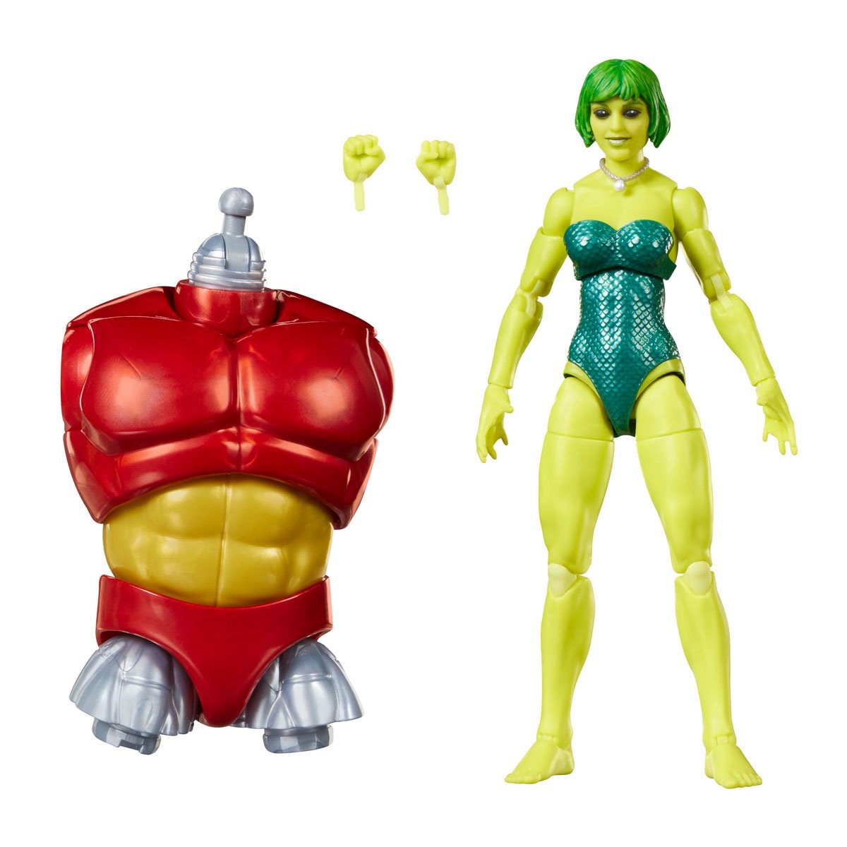 Marvel Legends BAF Marvels's Box Lady Deadpool 7点セットの画像