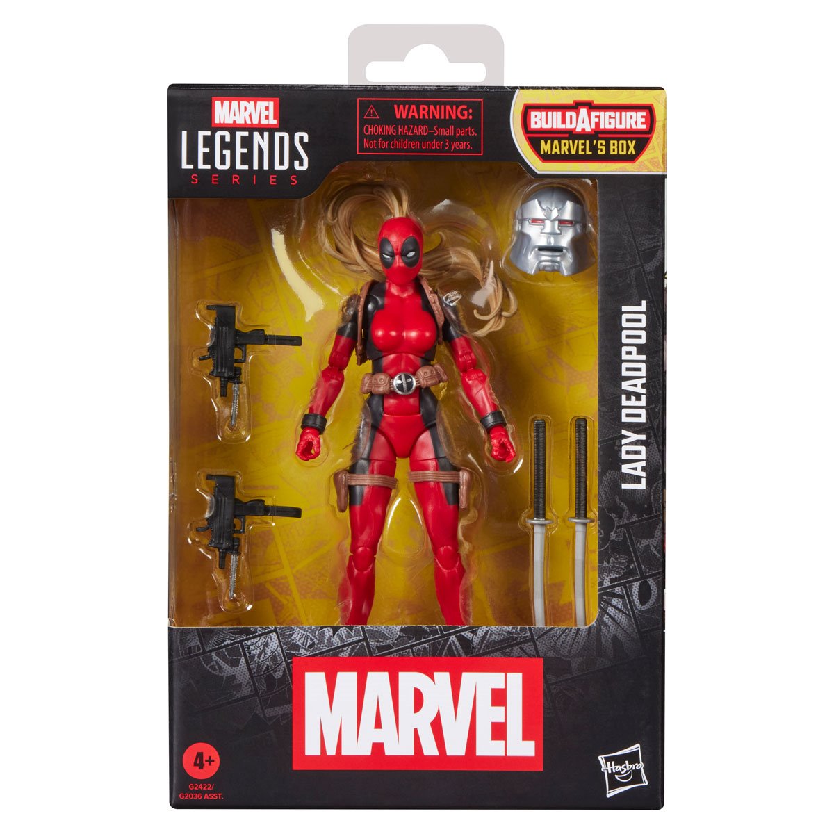 Marvel Legends BAF Marvels's Box Lady Deadpool 7点セットの画像