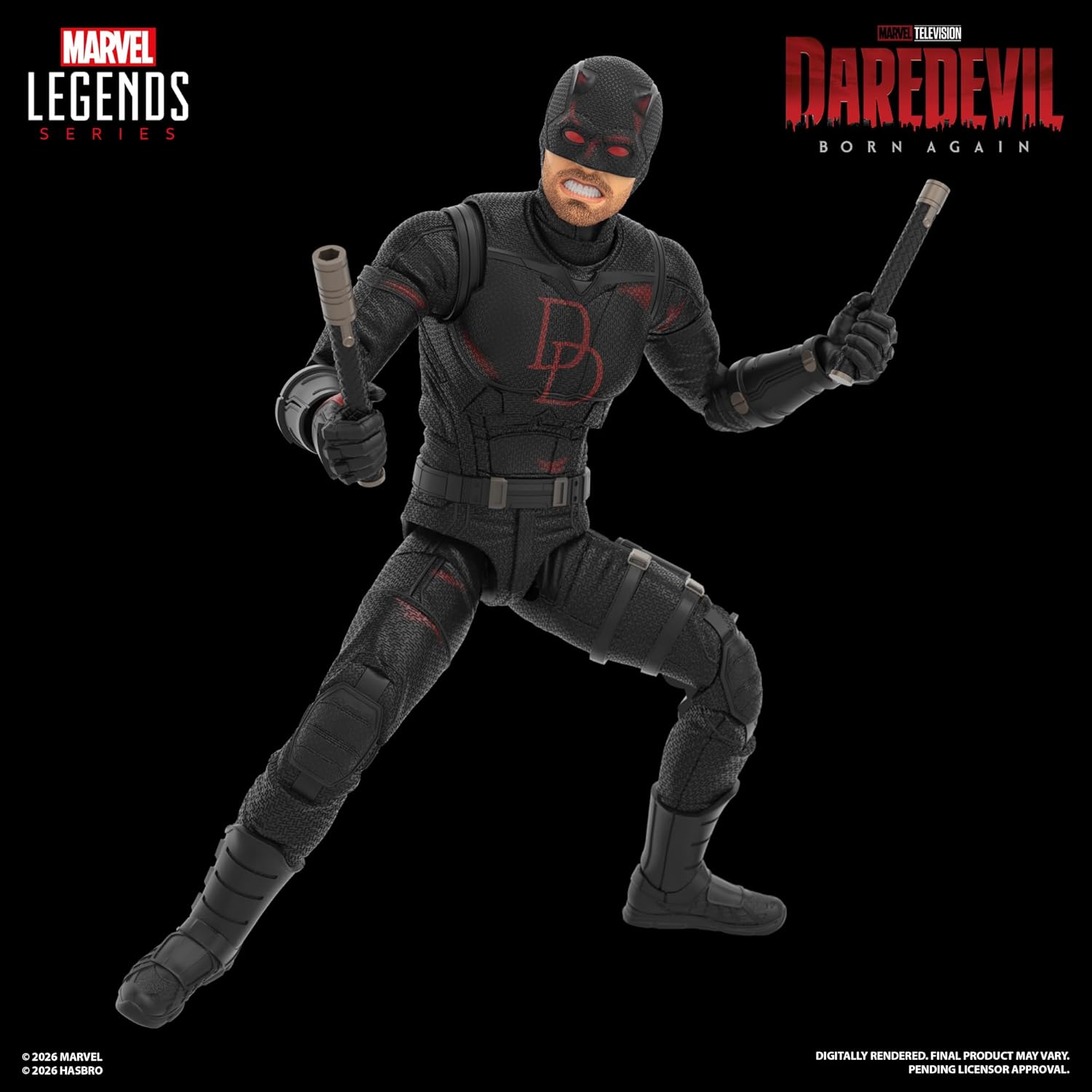 Marvel Legends Daredevil Born Again Daredevil & Jessica Jonesの画像