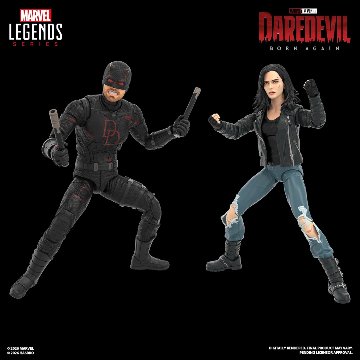 Marvel Legends Daredevil Born Again Daredevil & Jessica Jonesの画像