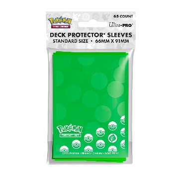 ウルトラプロ UltraPRO　ポケモンカードゲーム デッキプロテクター スリーブ くさタイプ スタンダードサイズ 66x91 65枚入の画像
