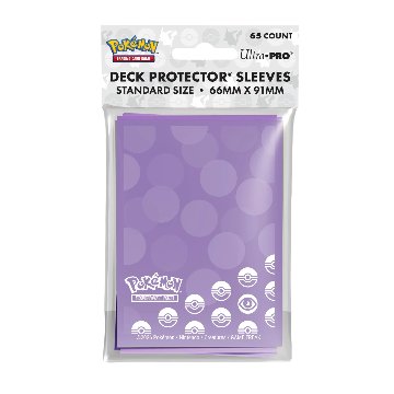 ウルトラプロ UltraPRO　ポケモンカードゲーム デッキプロテクター スリーブ エスパータイプ スタンダードサイズ 66x91 65枚入の画像