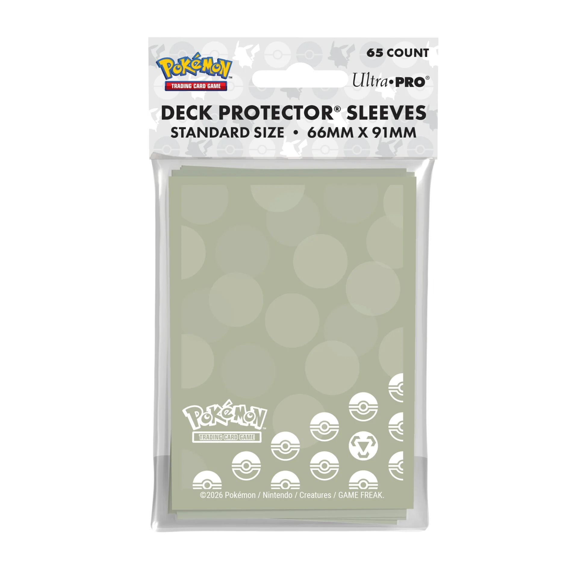 ウルトラプロ UltraPRO　ポケモンカードゲーム デッキプロテクター スリーブ はがねタイプ スタンダードサイズ 66x91 65枚入の画像