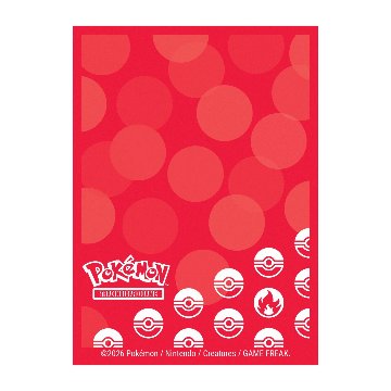 ウルトラプロ UltraPRO　ポケモンカードゲーム デッキプロテクター スリーブ ほのおタイプ スタンダードサイズ 66x91 65枚入の画像