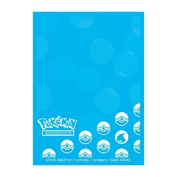 ウルトラプロ UltraPRO　ポケモンカードゲーム デッキプロテクター スリーブ みずタイプ スタンダードサイズ 66x91 65枚入の画像