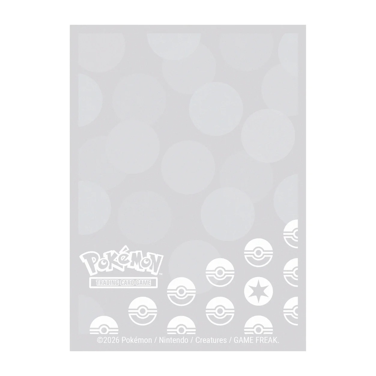 ウルトラプロ UltraPRO　ポケモンカードゲーム デッキプロテクター スリーブ 無色タイプ スタンダードサイズ 66x91 65枚入の画像