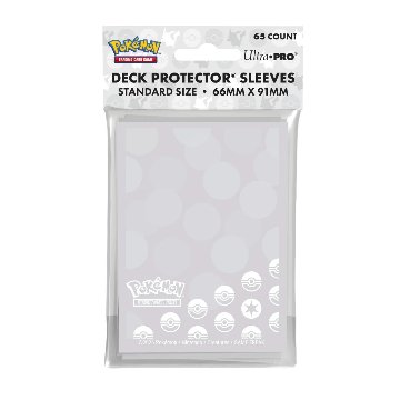 ウルトラプロ UltraPRO　ポケモンカードゲーム デッキプロテクター スリーブ 無色タイプ スタンダードサイズ 66x91 65枚入の画像
