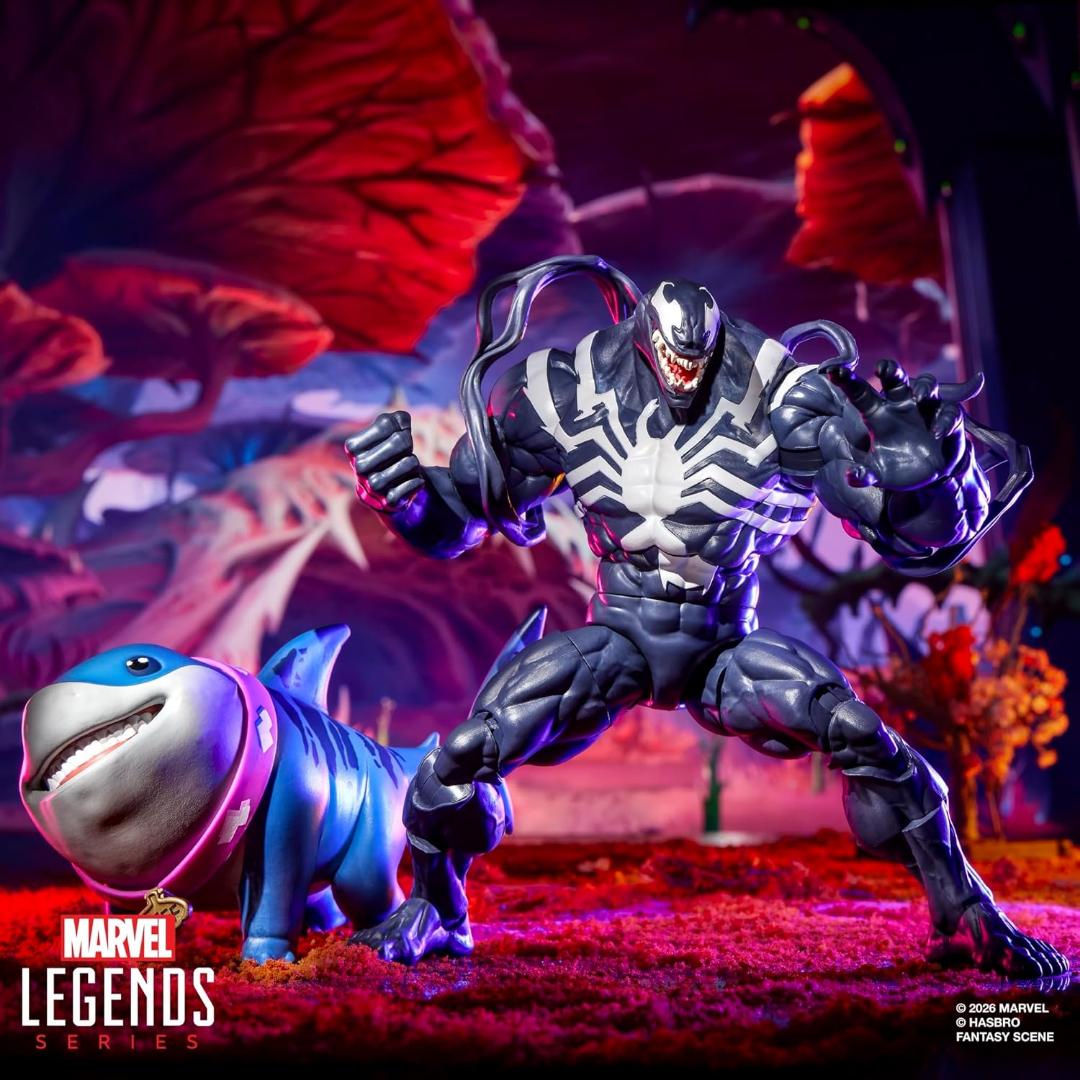 Marvel Legends Marvel Rivals Venom & Jeff the Land Sharkの画像