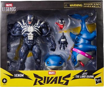 Marvel Legends Marvel Rivals Venom & Jeff the Land Sharkの画像
