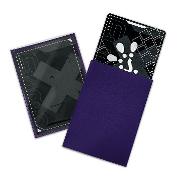 FUMOTEX SINGLE SLEEVE シングルスリーブ バイオレットアメシスト 100枚 66x91 エンボス マット ポケカOKの画像