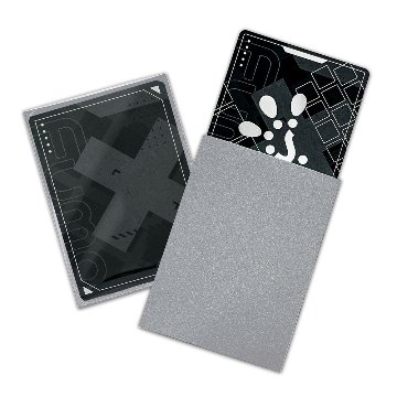 FUMOTEX SINGLE SLEEVE シングルスリーブ シルバークロム 100枚 66x91 エンボス マット ポケカOKの画像