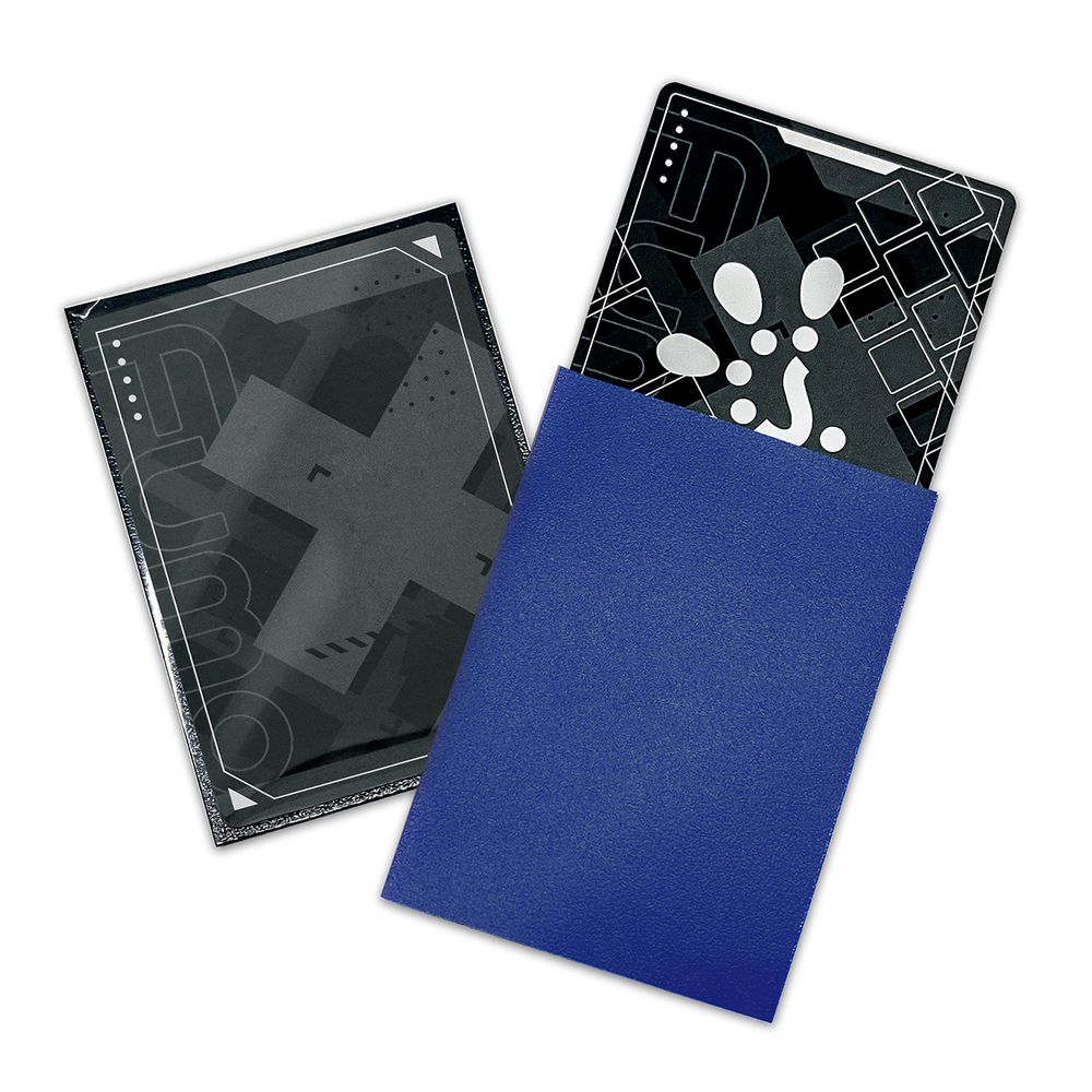 FUMOTEX DUAL SLEEVE デュアルスリーブ ブルーネモフィラ 100枚 66.5x92.5 エンボス マット 裏面黒 ポケカOKの画像