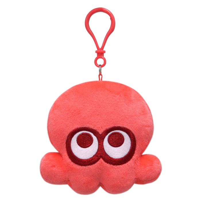 スプラトゥーン３ぬいぐるみマスコット タコ レッドの画像