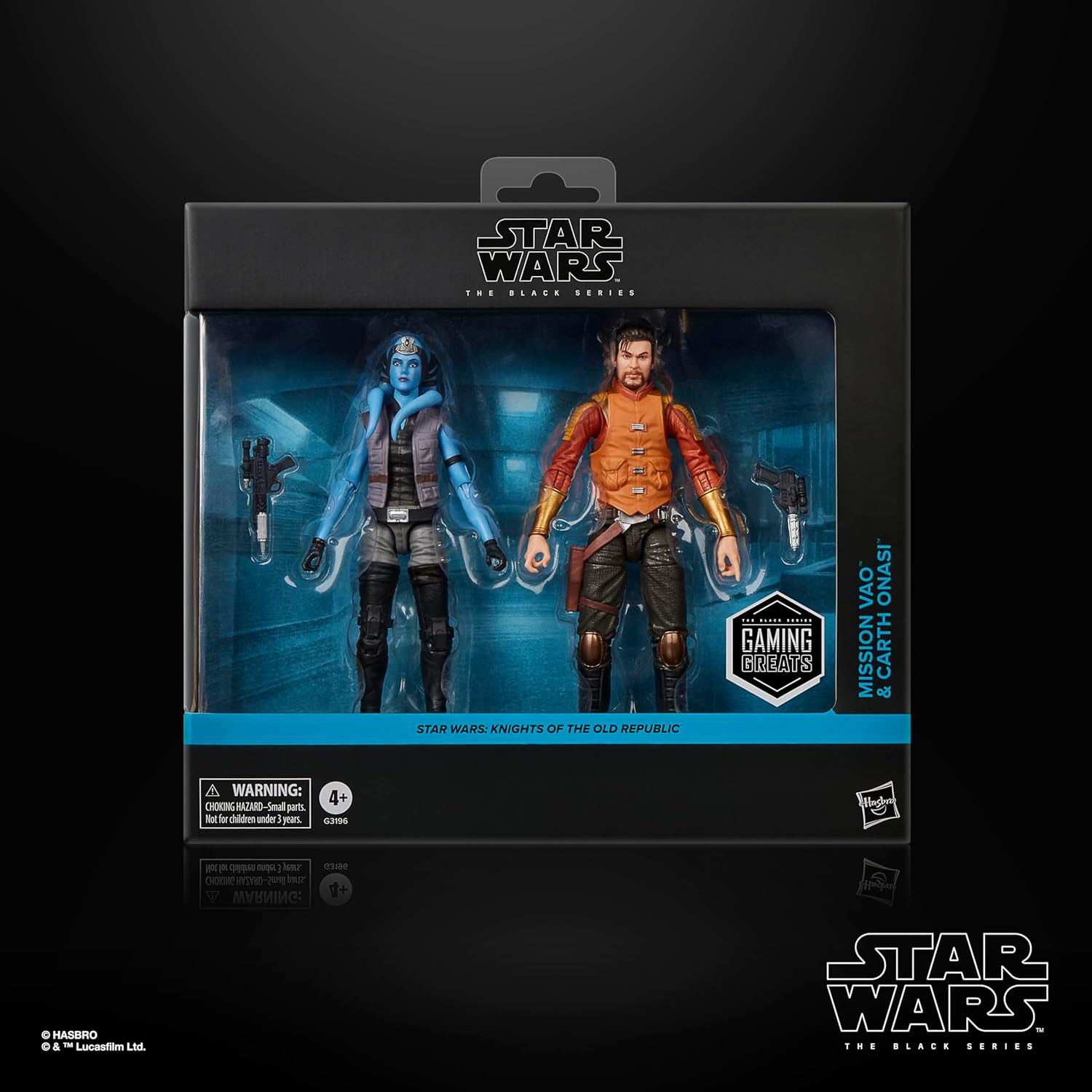 Star Wars TBS Knights of the Old Republic Mission Vao & Carth Onasi 2-Packの画像