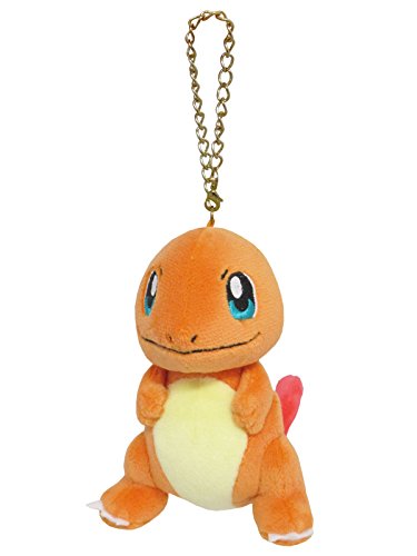 ポケットモンスター ALL STAR COLLECTION マスコット PM02 ヒトカゲ ぬいぐるみキーホルダーの画像