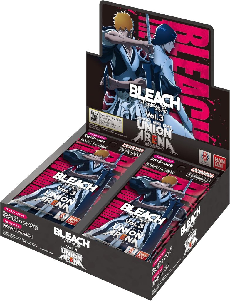 【BOX販売】 UNION ARENA ブースターパック BLEACH 千年血戦篇 Vol.3 EX15BTの画像