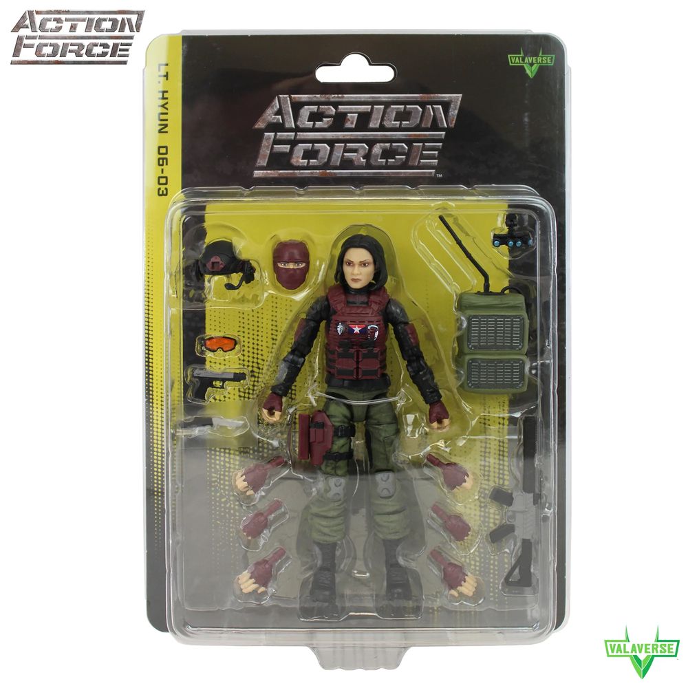 Valaverse Action Force Series 6 Lt. Hyun 6-Inch Action Figureの画像