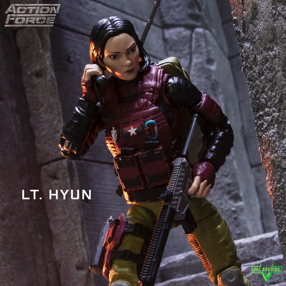 Valaverse Action Force Series 6 Lt. Hyun 6-Inch Action Figureの画像