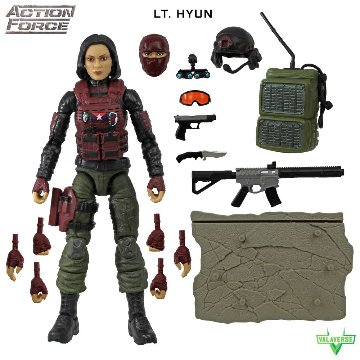 Valaverse Action Force Series 6 Lt. Hyun 6-Inch Action Figureの画像