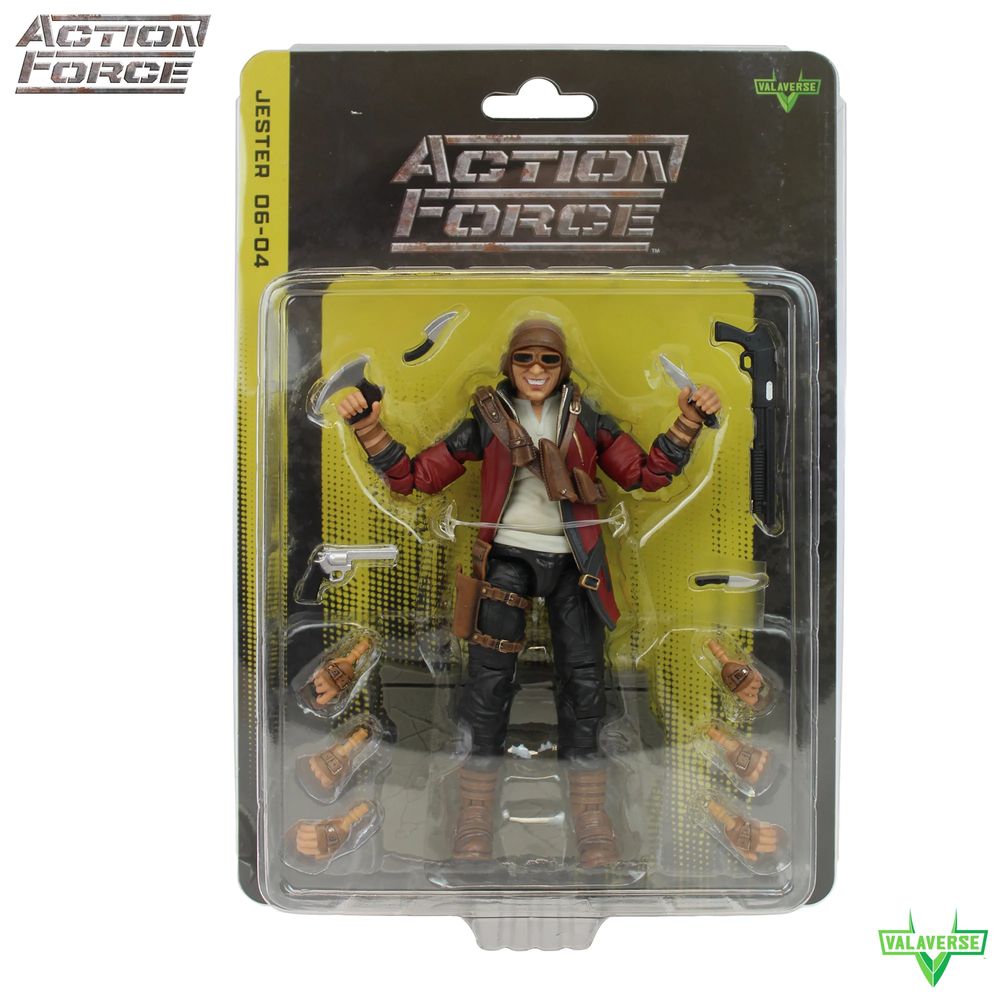Valaverse Action Force Series 6 Jester 6-Inch Action Figureの画像