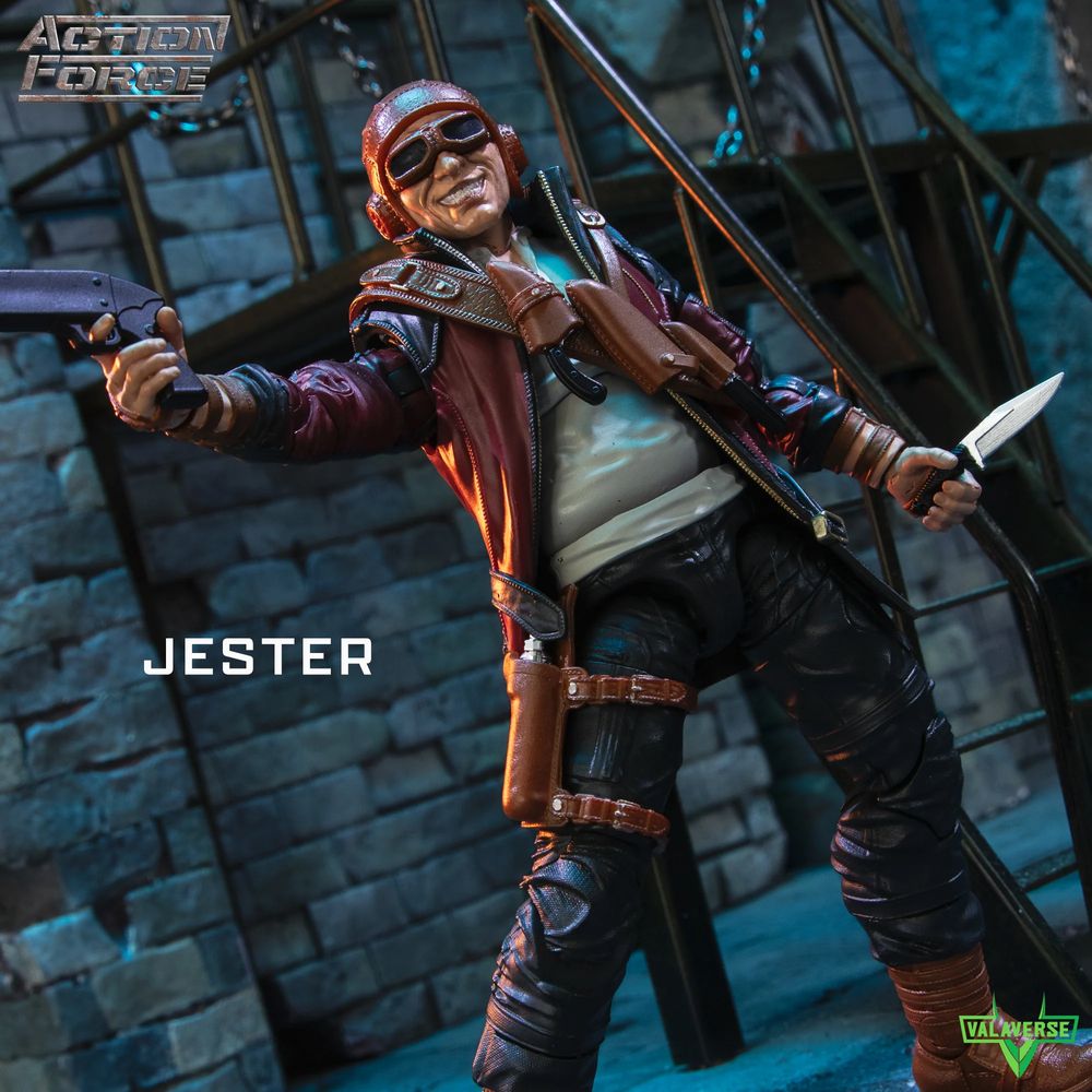 Valaverse Action Force Series 6 Jester 6-Inch Action Figureの画像