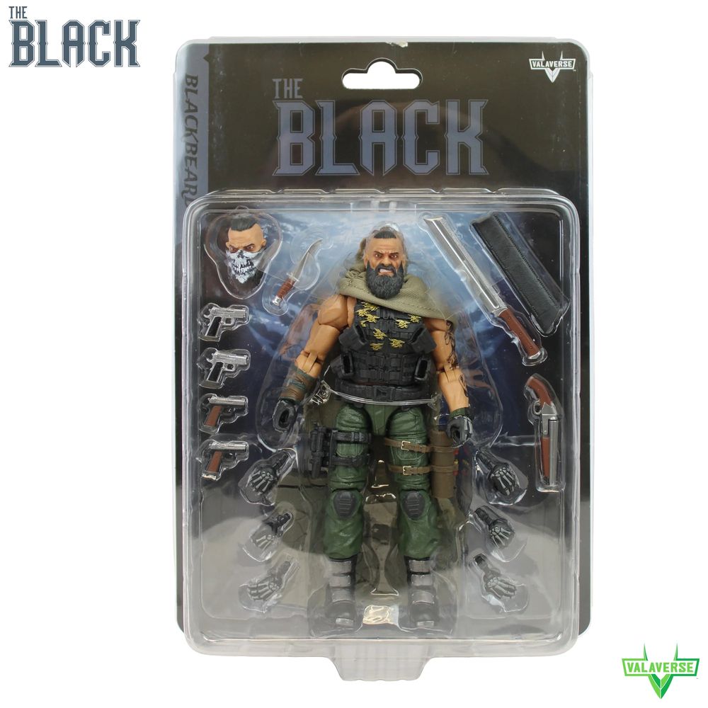 Valaverse Action Force Series The Black Blackbeard 6-Inch Action Figureの画像