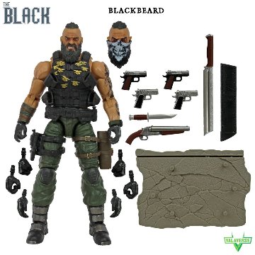 Valaverse Action Force Series The Black Blackbeard 6-Inch Action Figureの画像