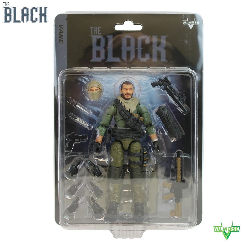 Valaverse Action Force Series The Black Vane 6-Inch Action Figureの画像