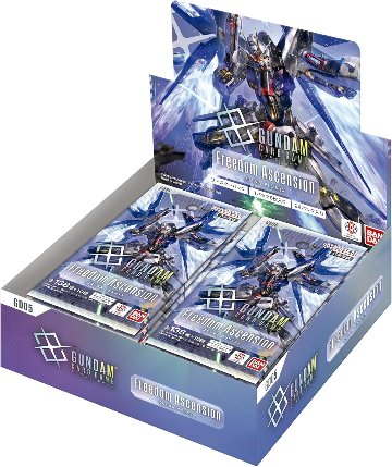 【BOX販売】 ガンダムカードゲーム ブースターパック Freedom Ascension GD05の画像
