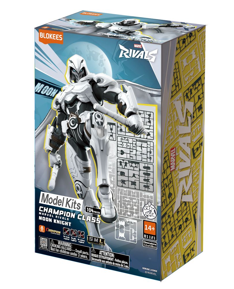 Blokees マーベルライバルズ CC10 ムーンナイトの画像