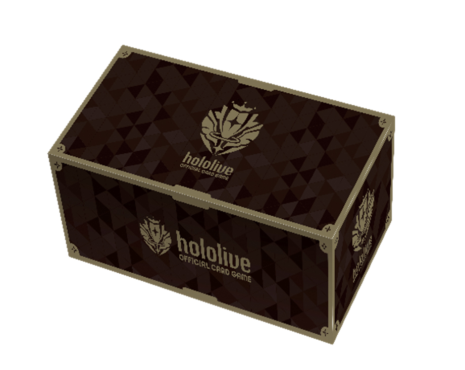 hololive OFFICIAL CARD GAME オフィシャルホロカストレージボックス ブランドロゴ（Black）の画像