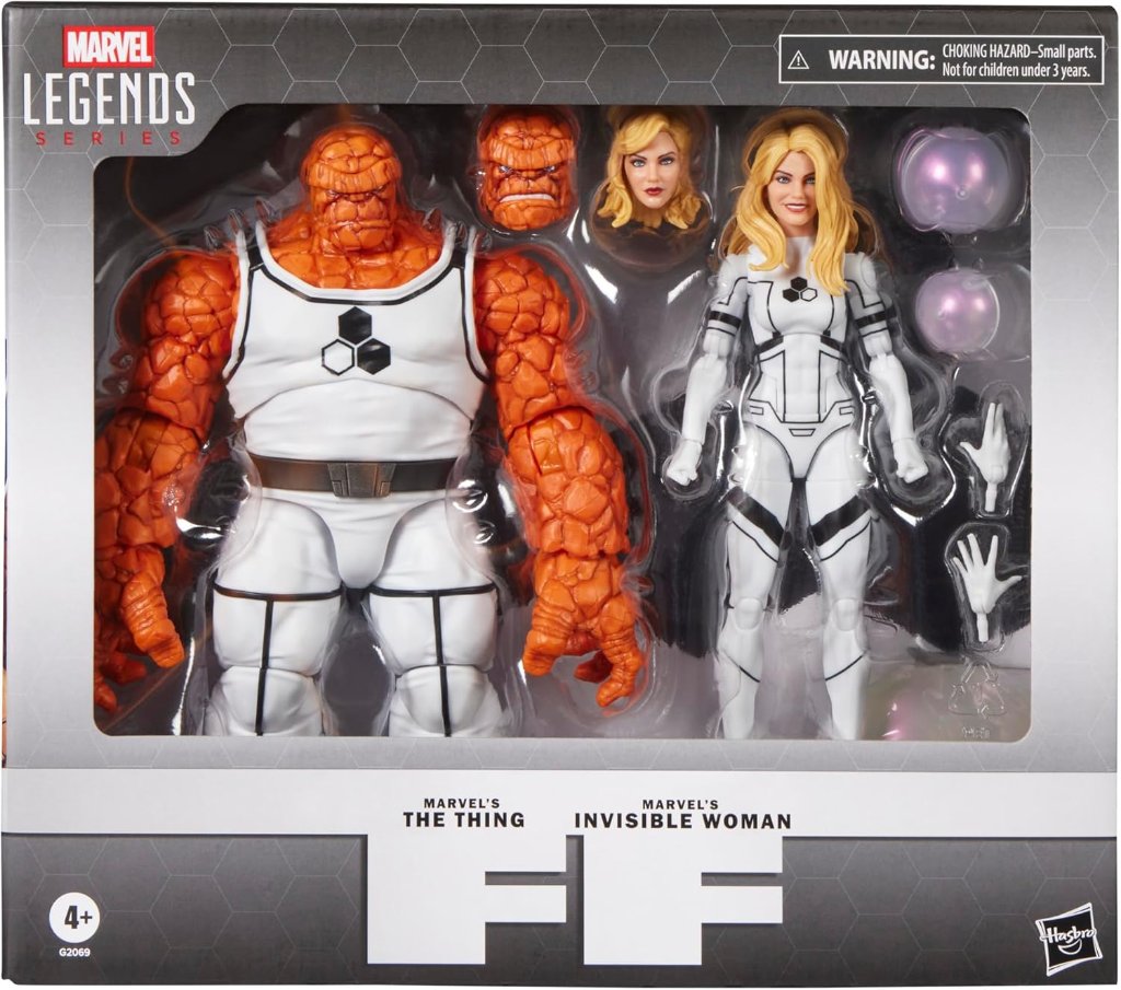 Marvel Legends Future Foundation Marvel's The Thing & Marvel's Invisible Woman 2-Packの画像