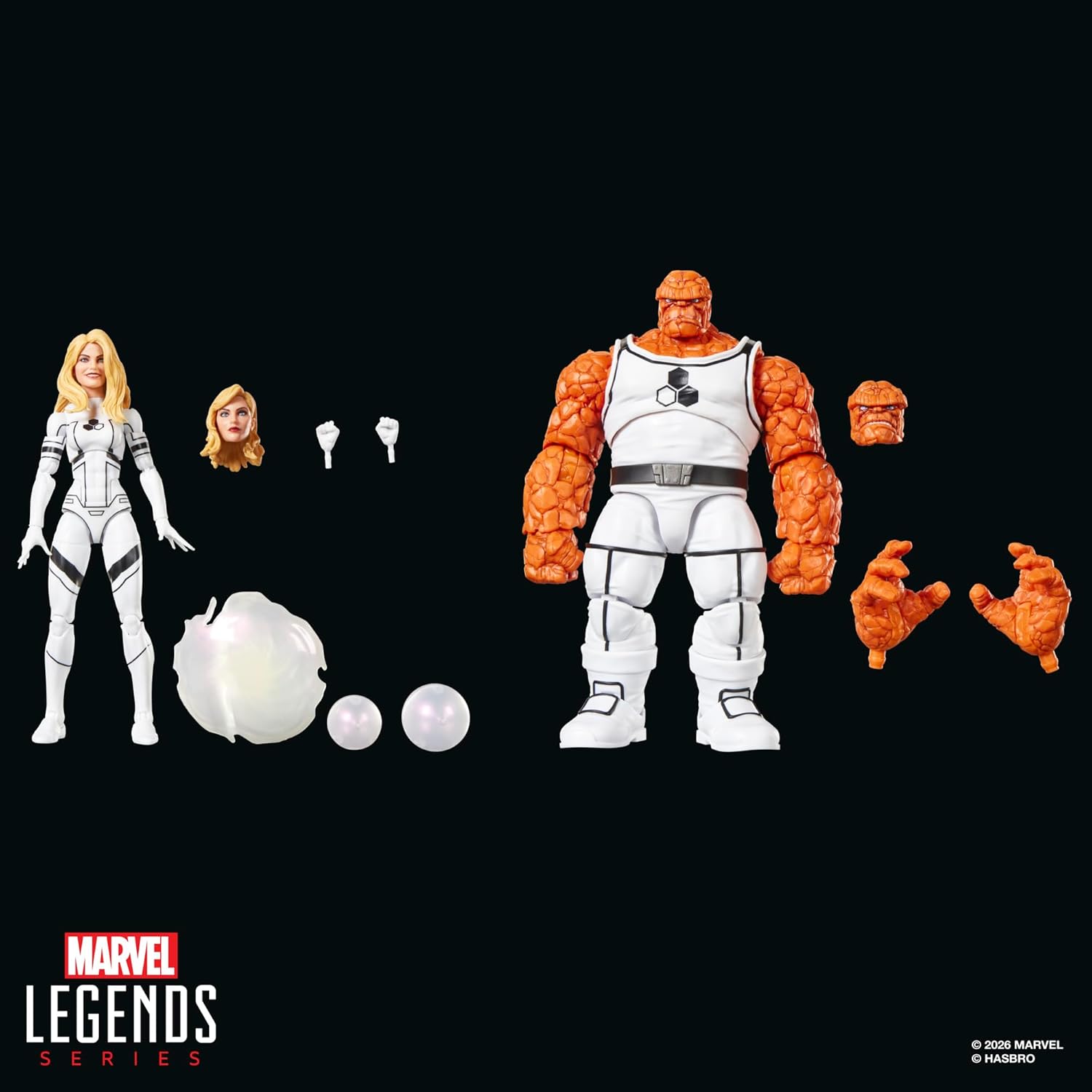 Marvel Legends Future Foundation Marvel's The Thing & Marvel's Invisible Woman 2-Packの画像