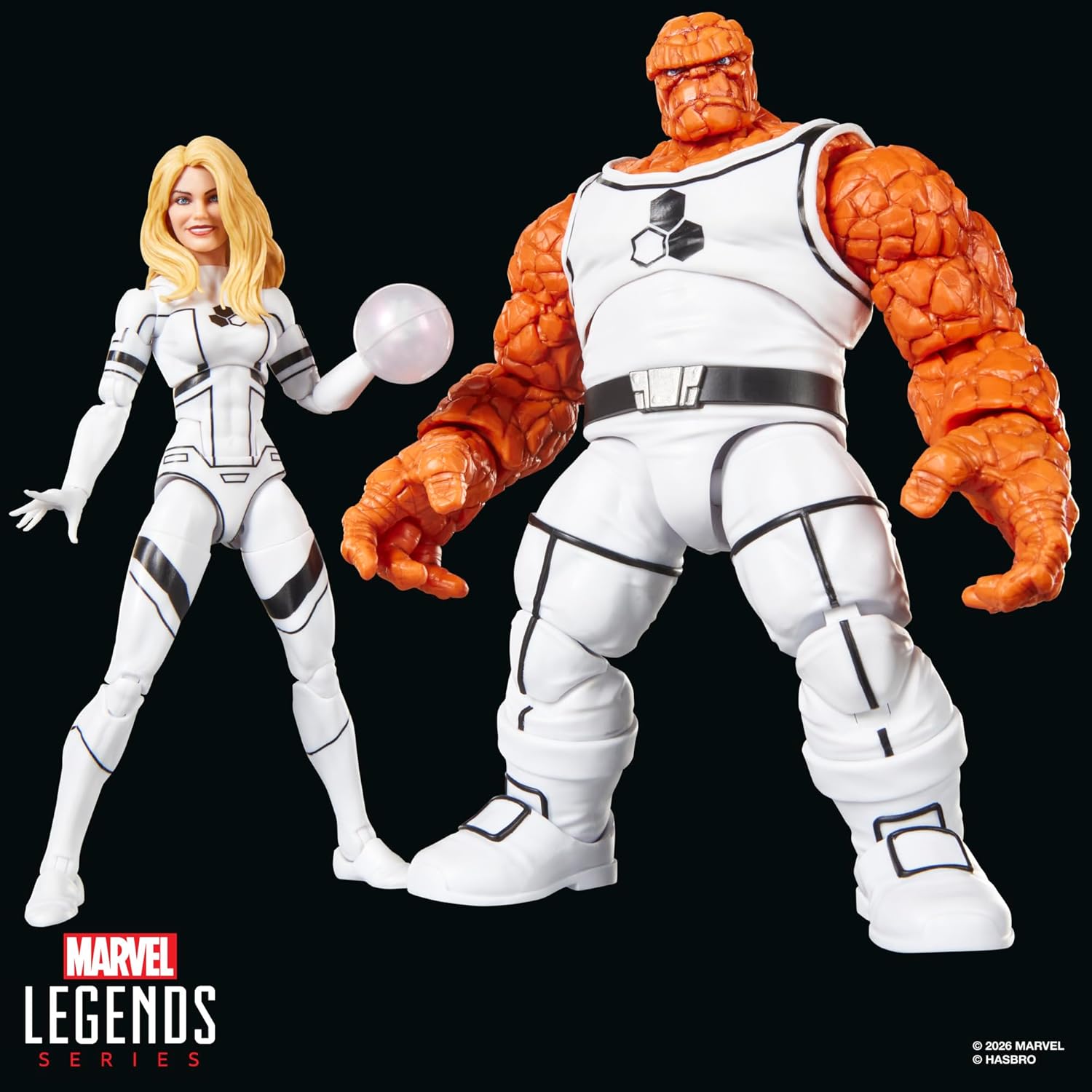 Marvel Legends Future Foundation Marvel's The Thing & Marvel's Invisible Woman 2-Packの画像