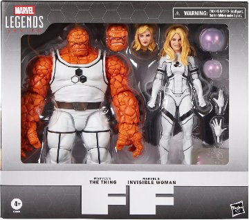 Marvel Legends Future Foundation Marvel's The Thing & Marvel's Invisible Woman 2-Packの画像